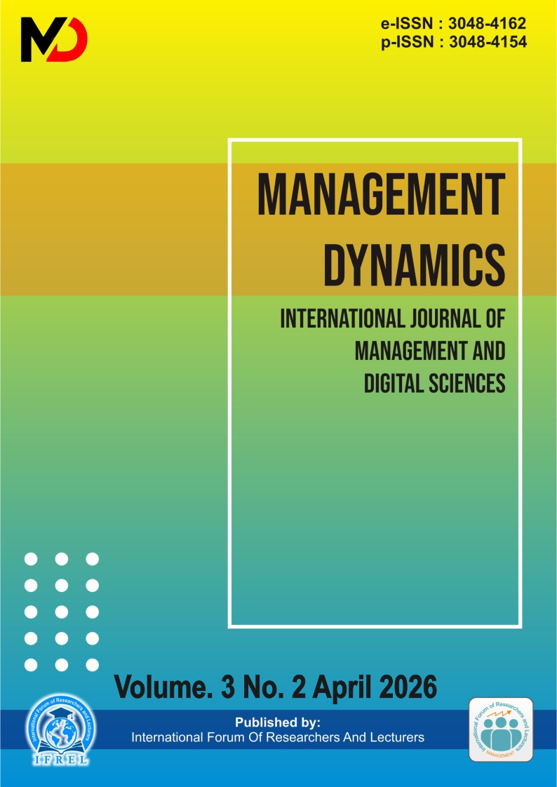 					View Vol. 3 No. 2 (2026): April: International Journal of Management and Digital Sciences
				