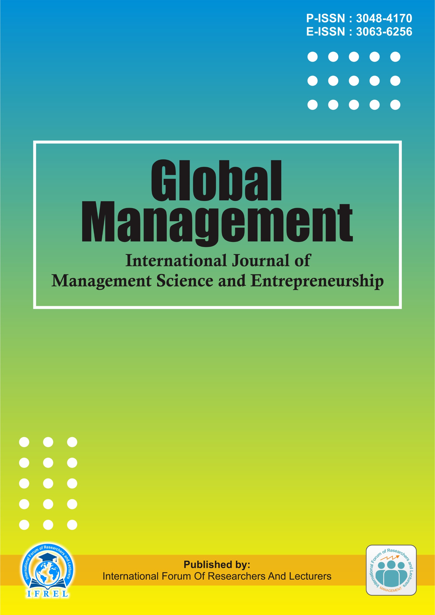 					View Vol. 1 No. 4 (2024): November : International Journal of Management Science and Entrepreneurship
				